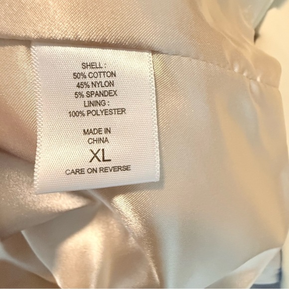 New York & Company Beige Trench Coat - Picture 7 of 7